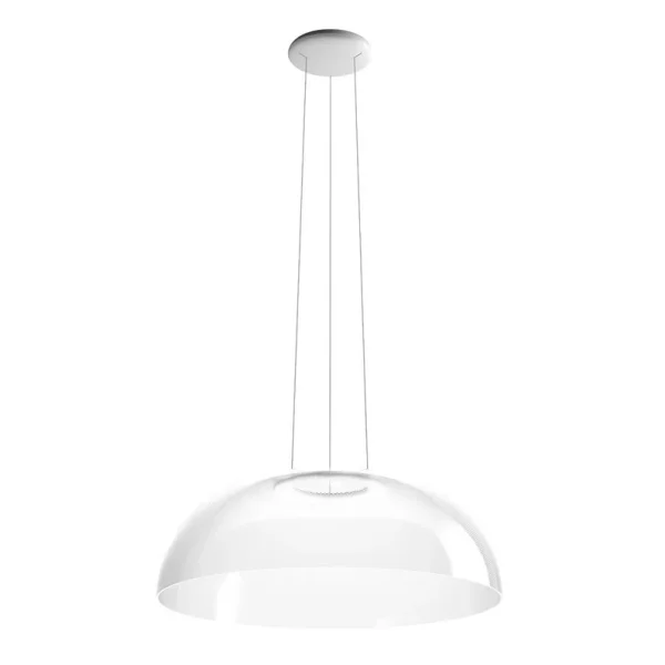 Stilnovo - Suspension LED Demì, Ø 70 cm, transparente, à intensité variable