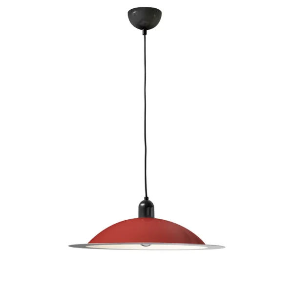 Stilnovo - Suspension LED Lampiatta, corail, Ø 50 cm