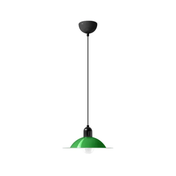 Stilnovo - Suspension LED Lampiatta, verte, Ø 28 cm
