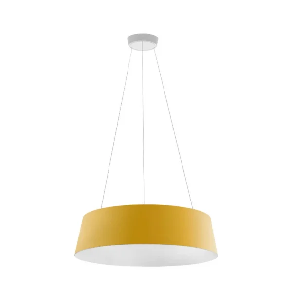 Stilnovo - Suspension LED Oxygen, jaune, Ø 75 cm