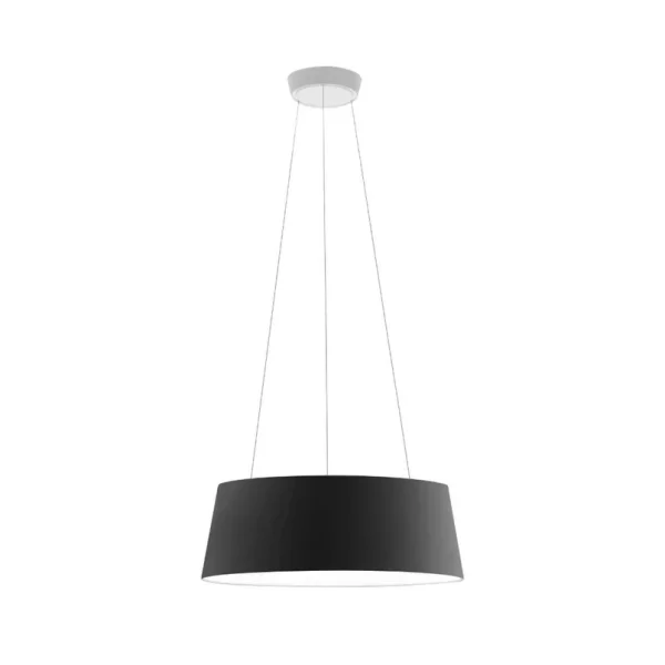 Stilnovo - Suspension LED Oxygen, noir, Ø 56 cm