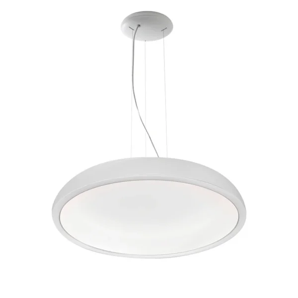Stilnovo - Suspension LED Reflexio, Ø 65 cm, blanc