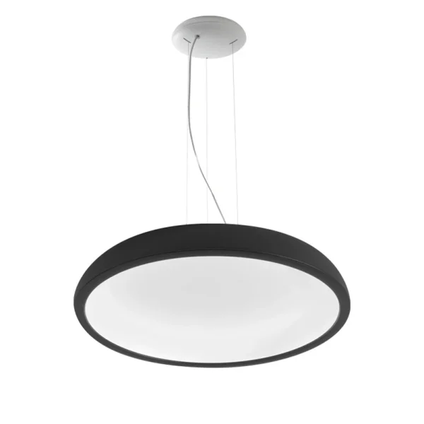 Stilnovo - Suspension LED Reflexio, Ø 65 cm, noir