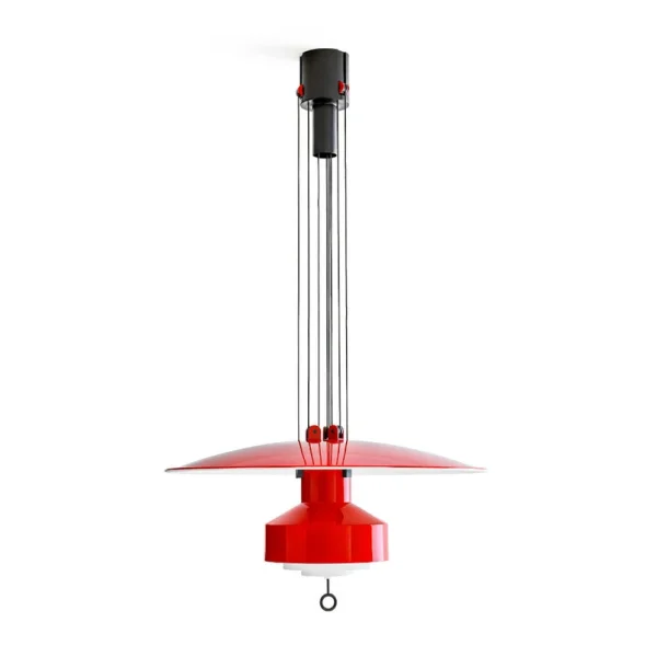 Stilnovo - Suspension LED Saliscendi, rouge