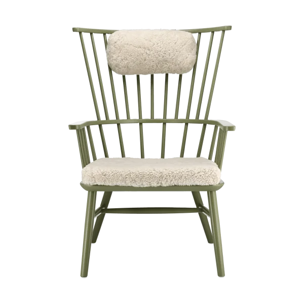Stolab Coussin & coussin pour le cou Henriette Olive vert-Moonlight