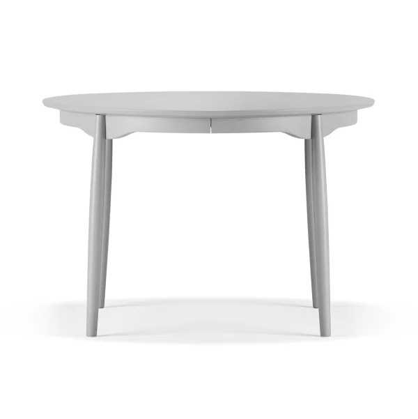 Stolab Table à manger Carl plateau fixe Ø115 cm Bouleau gris clair 51