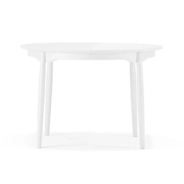 Stolab Table à manger divisible Carl Ø115 cm Bouleau blanc 21