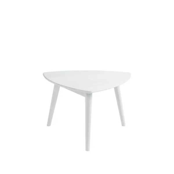 Stolab Table basse Yngve blanc 21 couvrant, h. 40 cm