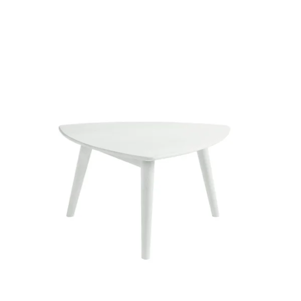 Stolab Table basse Yngve blanc 21 couvrant, h. 45 cm