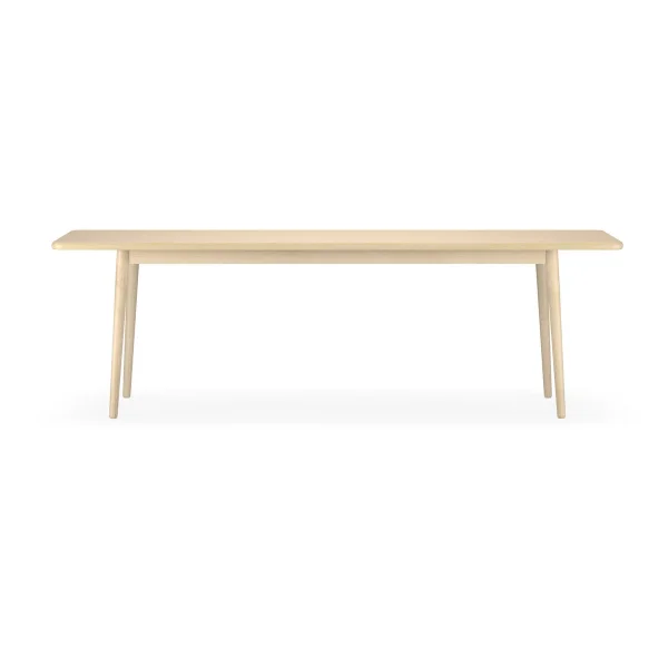 Stolab Table Miss Holly 235x100 cm Bouleau huilé naturel, 1 rallonge