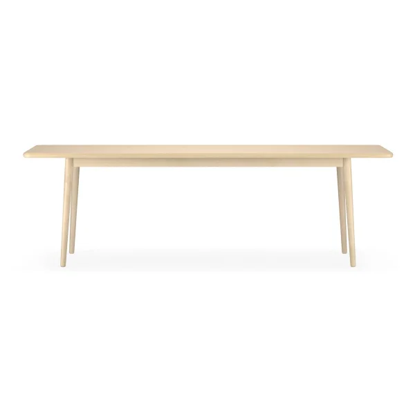 Stolab Table Miss Holly 235x82 + 2 rallonges 2x50 cm Bouleau huilé naturel