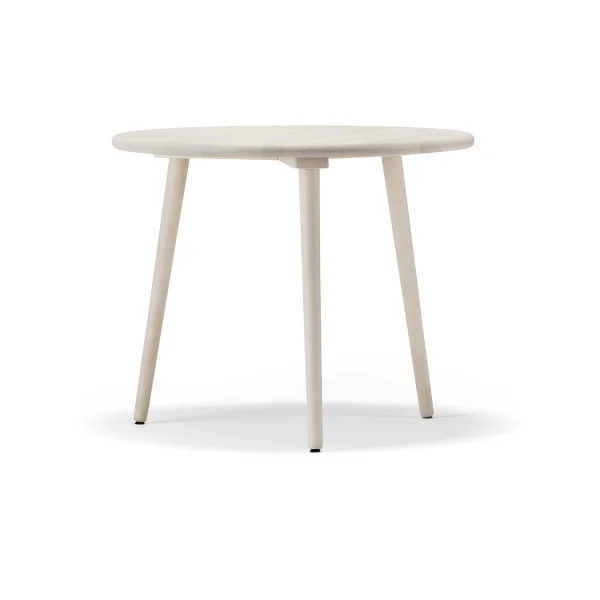 Stolab Table Miss Tailor Ø90 cm Bouleau laqué mat clair-plateau fixe