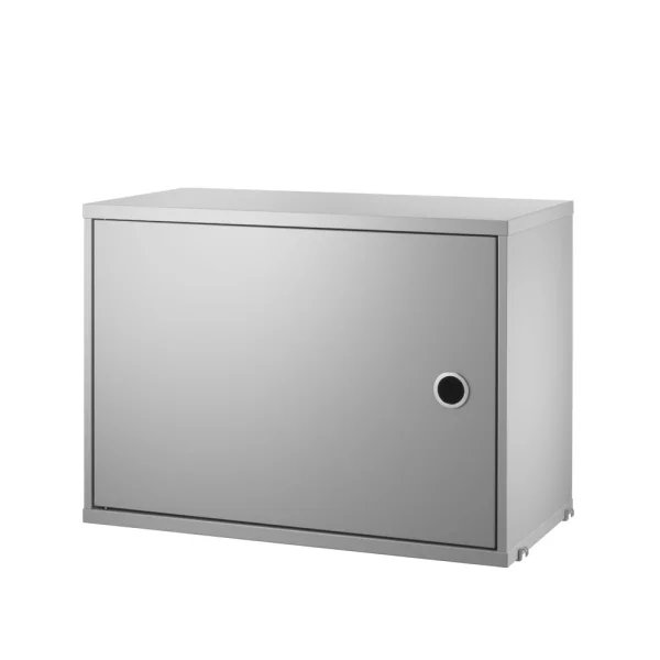 String Armoire à portes String gris, 58x30 cm
