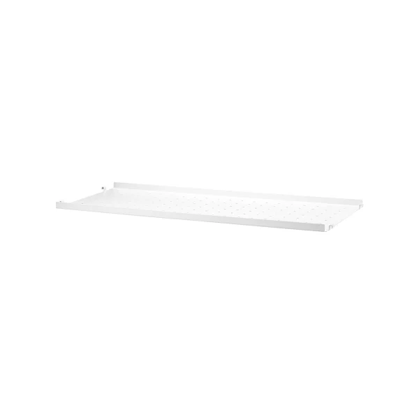 String Étagère en métal String blanc, 78x20 cm, bord bas