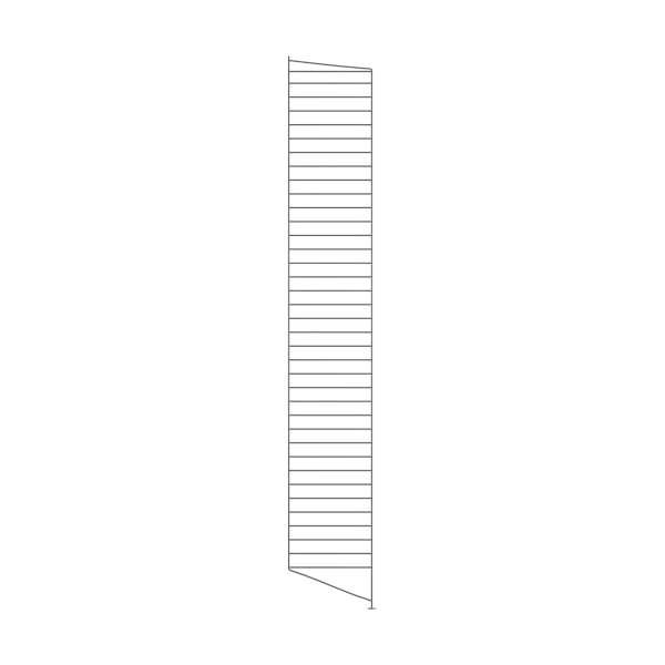 String Montant d'étagère String Gris foncé, 200x30 cm, lot de 1