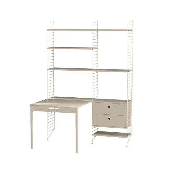 String String bureau beige - combinaison E