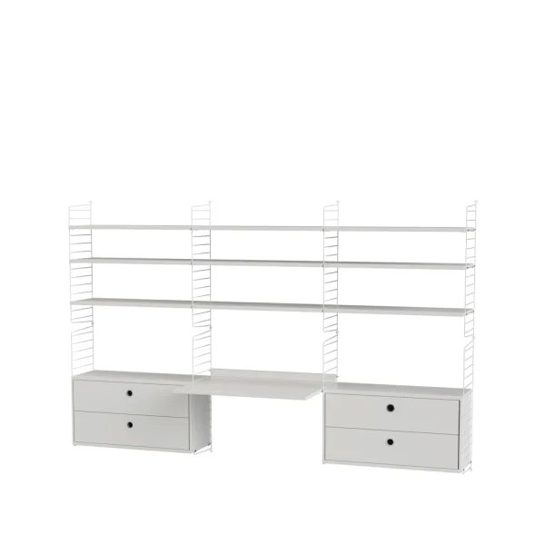 String String bureau blanc - combinaison F