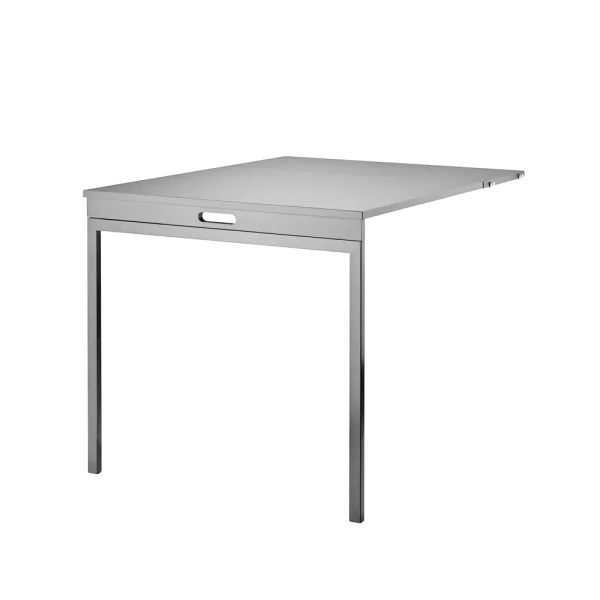 String Table pliante String Gris-pieds en métal beige