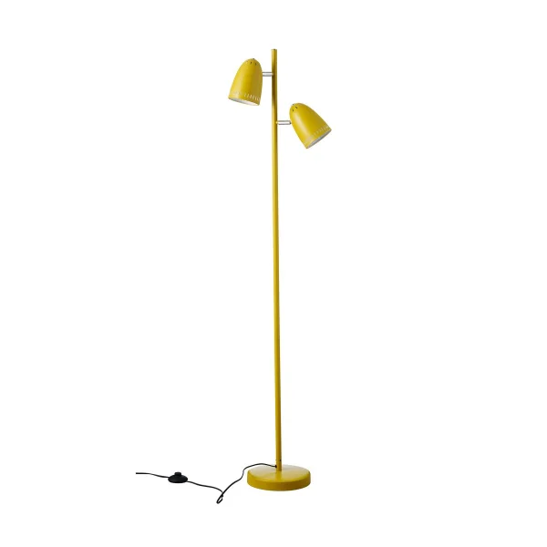 Superliving Lampe sur pied Dynamo Twin Moutarde