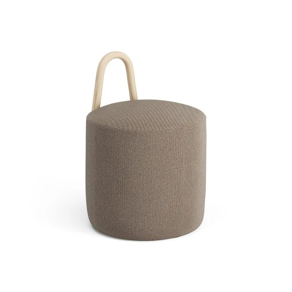 Swedese Amstelle Pouf Petit chêne peinture naturelle Main Line flax 23