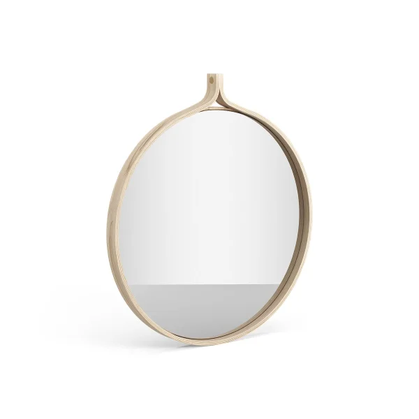 Swedese Miroir rond Comma Ø52 cm Frêne lacqué