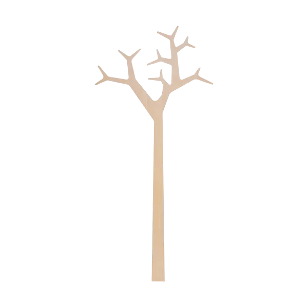 Swedese Patère murale Tree Wall Special Edition 194 cm Pin blanchi