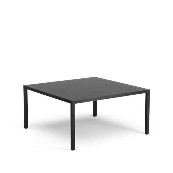 Swedese Table de salon Bespoke lasuré noir, h.40 cm