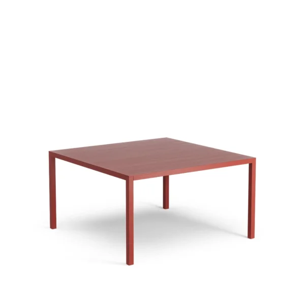 Swedese Table de salon Bespoke oxide red, chêne laqué, h.40 cm