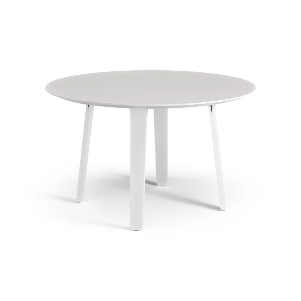 Swedese Table Divido Ø120 cm Frêne laminé blanc