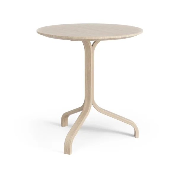 Swedese Table Lamino 49 cm chêne pigmenté blanc