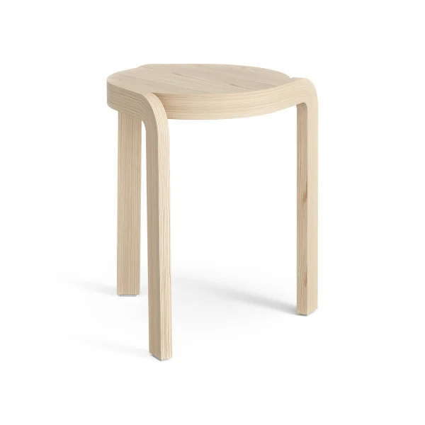 Swedese Tabouret Spin H44 cm Frêne lacqué