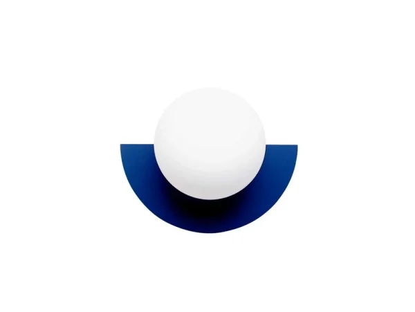Swedish Ninja - Applique murale Candy Big Circle 180 L, bleue