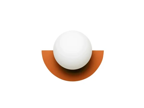 Swedish Ninja - Applique murale Candy Big Circle 180 L, orange