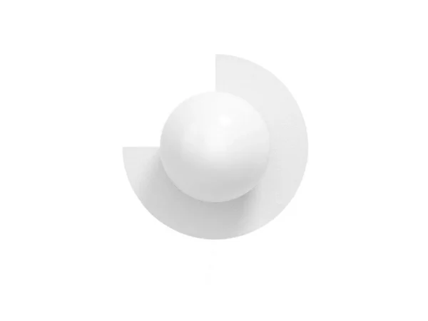 Swedish Ninja - Applique murale Candy Big Circle 270 L, blanche