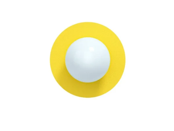 Swedish Ninja - Applique murale Candy Big Circle 360 L, jaune