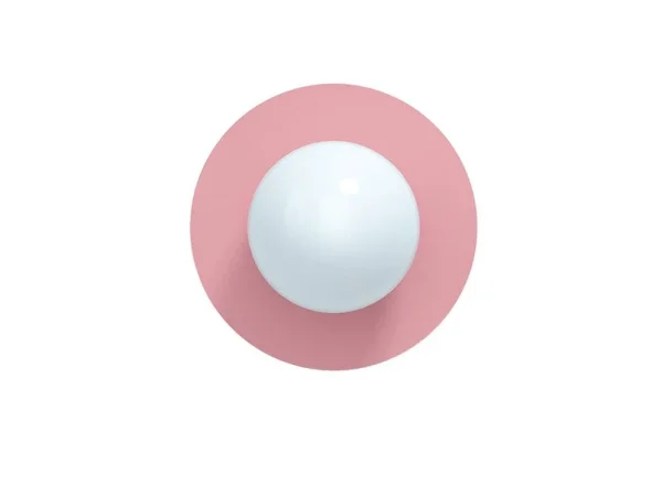 Swedish Ninja - Applique murale Candy Big Circle 360 L, rose