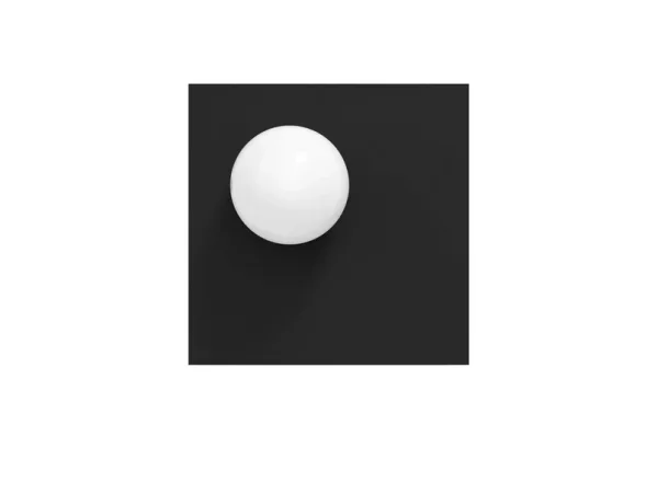 Swedish Ninja - Plafonnier Candy Big Square S, noir