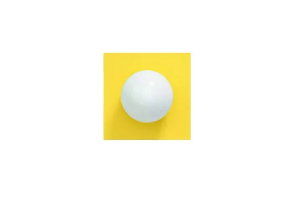 Swedish Ninja - Plafonnier Candy Little Square S, jaune
