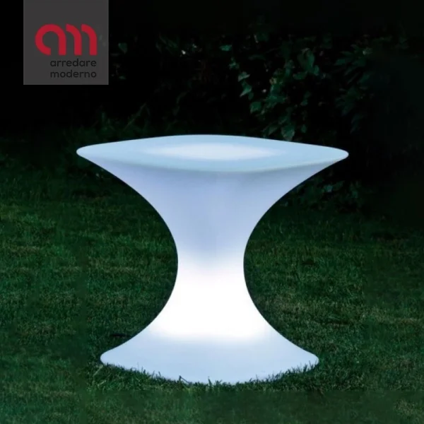 Table basse Milo Low Serralunga éclairable