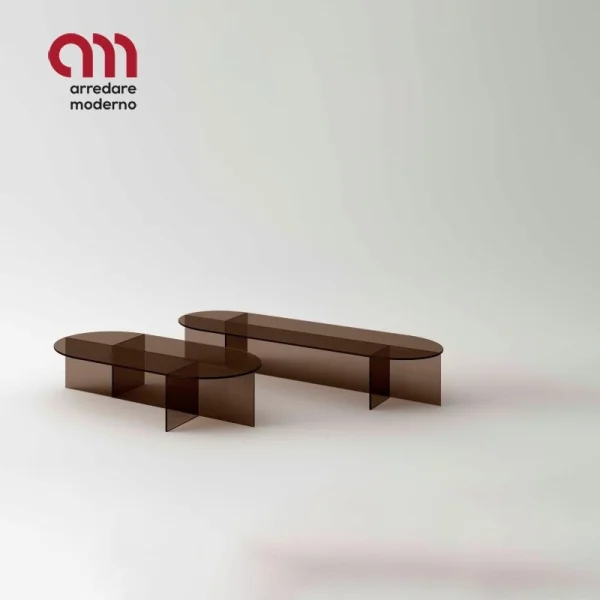 Table basse Sestante Tonelli Design Ovale