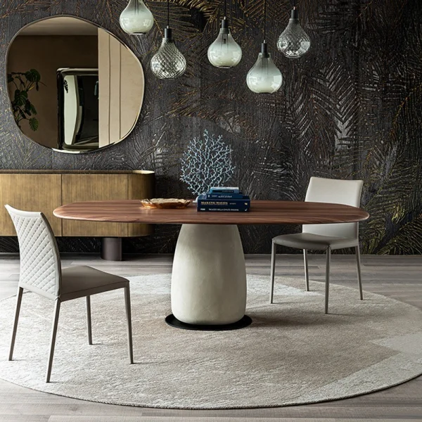 Table Botero Wood Cattelan Italia