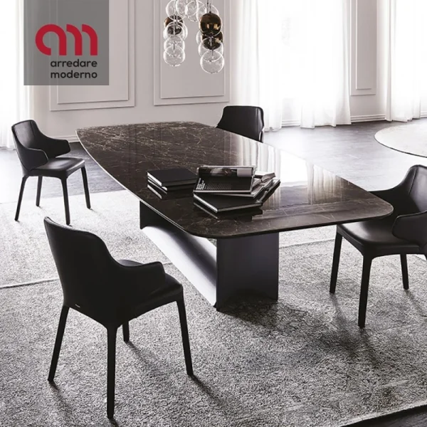 Table Dragon Keramik Cattelan Italia