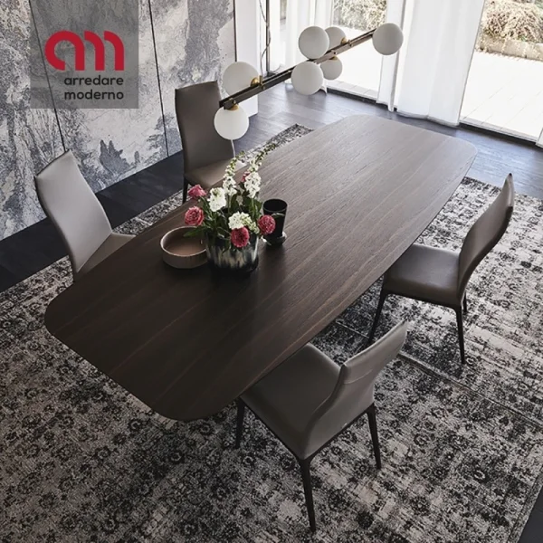 Table Dragon Wood Cattelan Italia