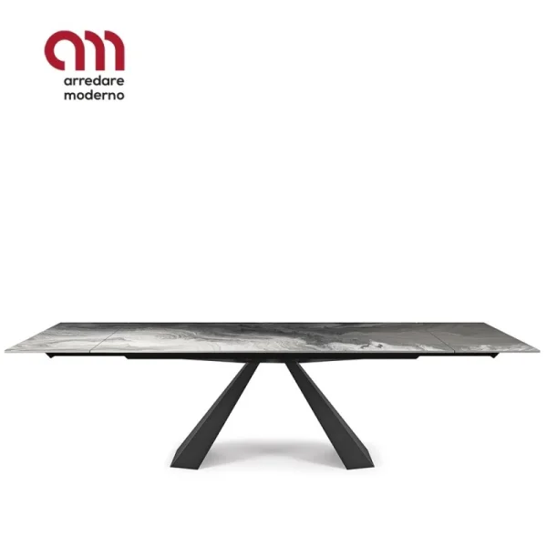 Table Eliot Crystalart Drive Cattelan Italia