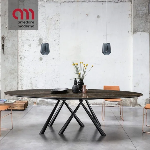 Table Forest Midj elliptique