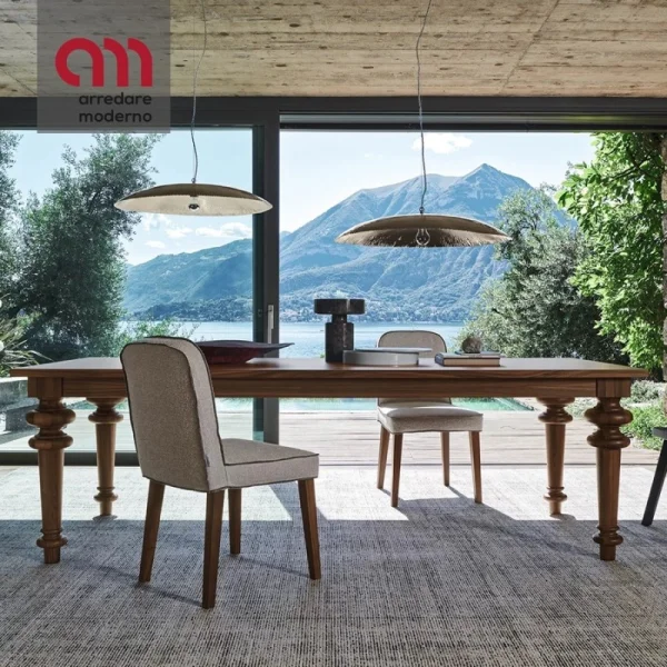 Table Gray Gervasoni extensible