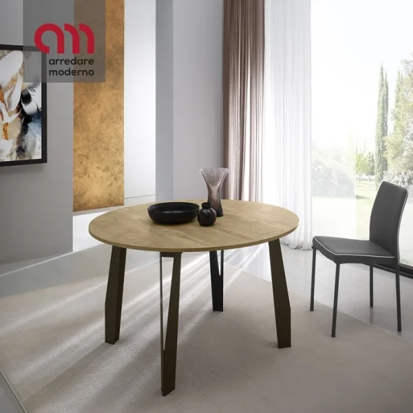 Table Jet Zamagna ronde extensible