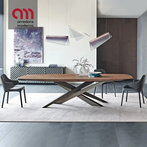 Table Lancer Wood Cattelan Italia