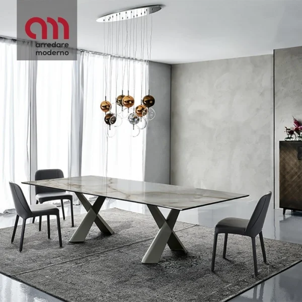 Table Mad Max Keramik Cattelan Italia