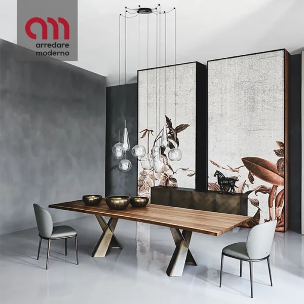 Table Mad Max Wood Cattelan Italia